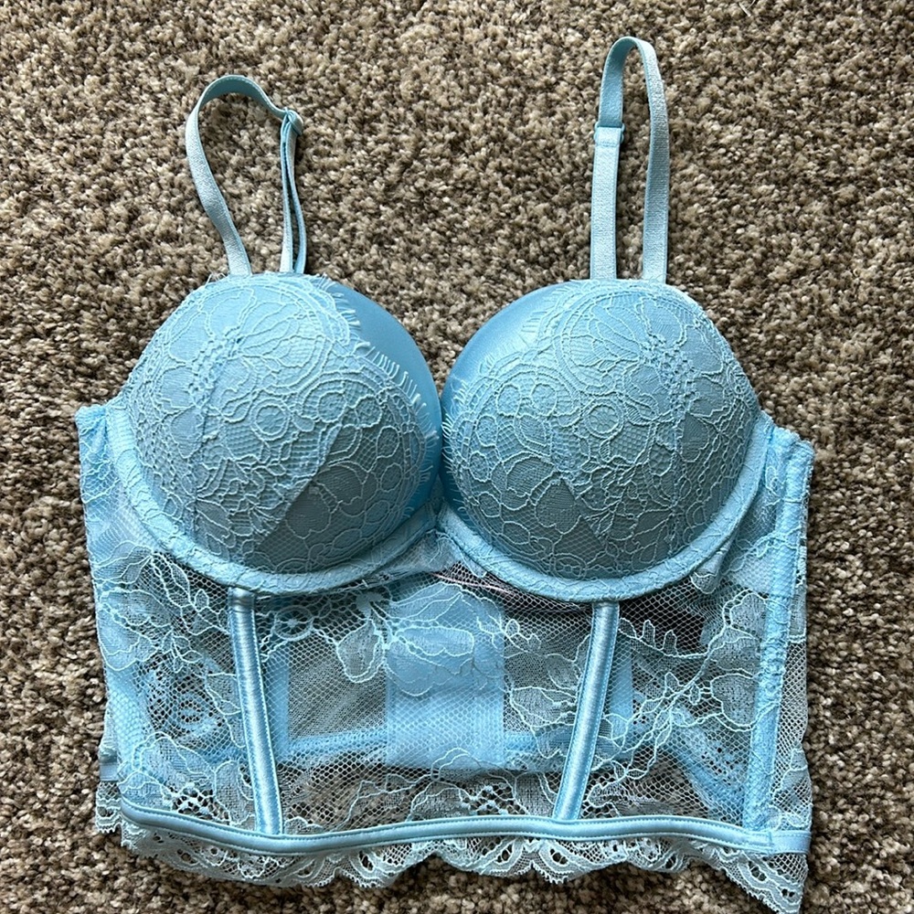 Victorias Secret very sexy push-up corset top 32B